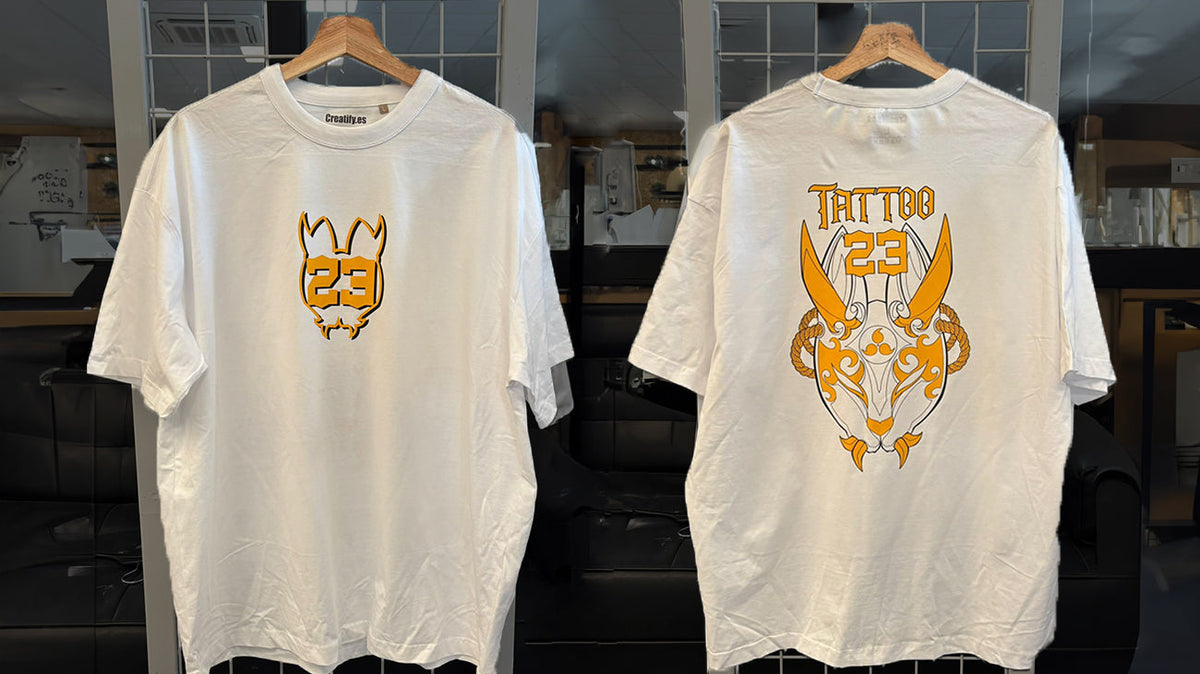 Tatoo Veintitrés Studio – Camisetas Personalizadas con Estilo y Actitud