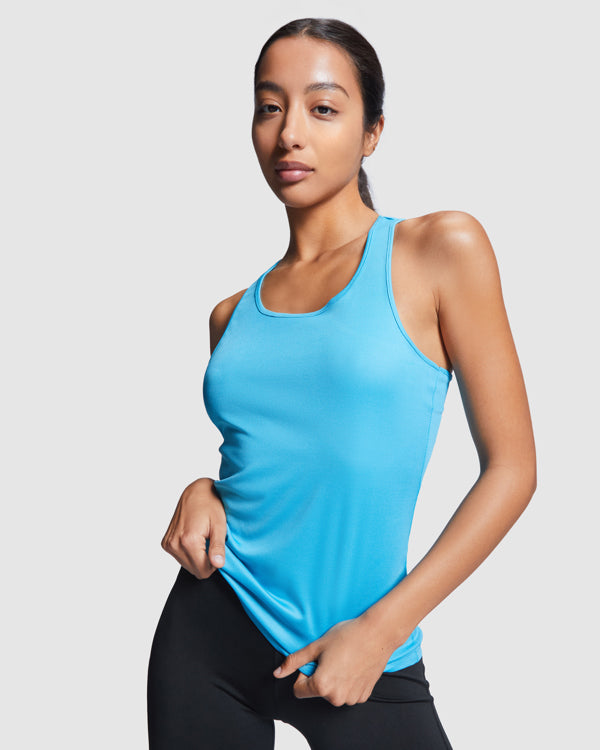 Camiseta técnica de tirantes