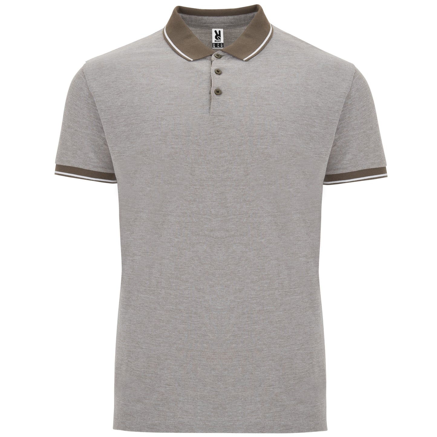 Polo de manga corta.