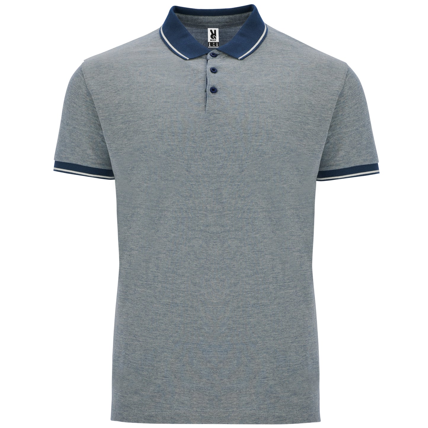 Polo de manga corta.