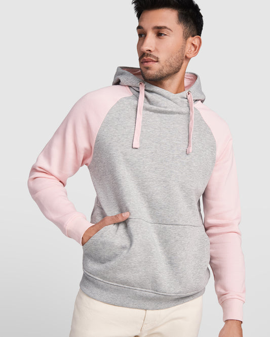 1058 Sudadera bicolor unisex (adulto y niño).