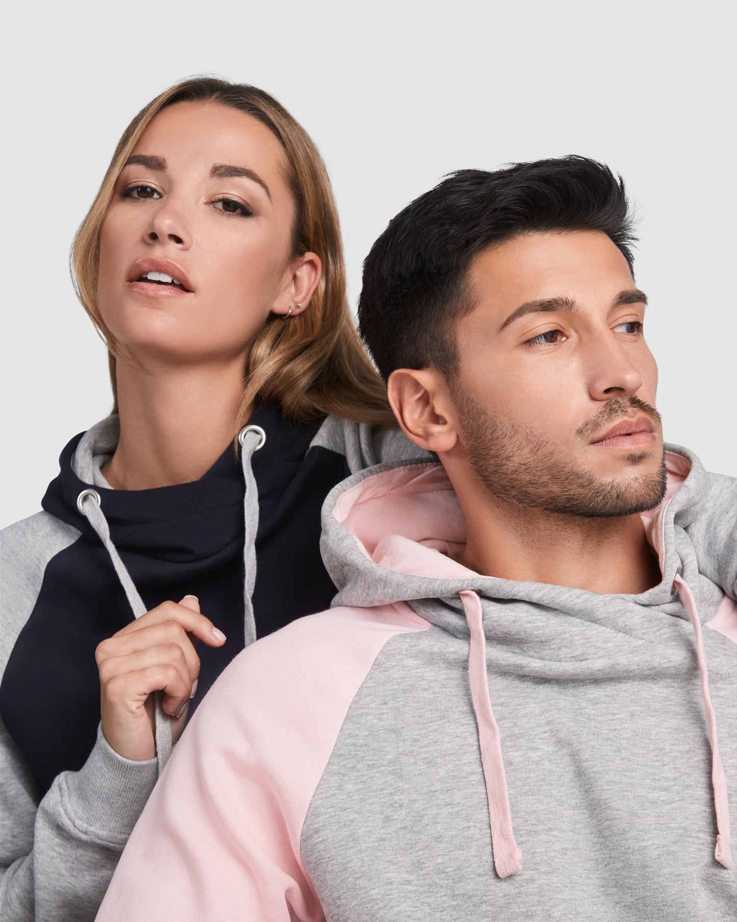 1058 Sudadera bicolor unisex (adulto y niño).
