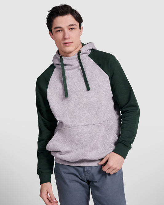 Sudadera bicolor unisex BADET