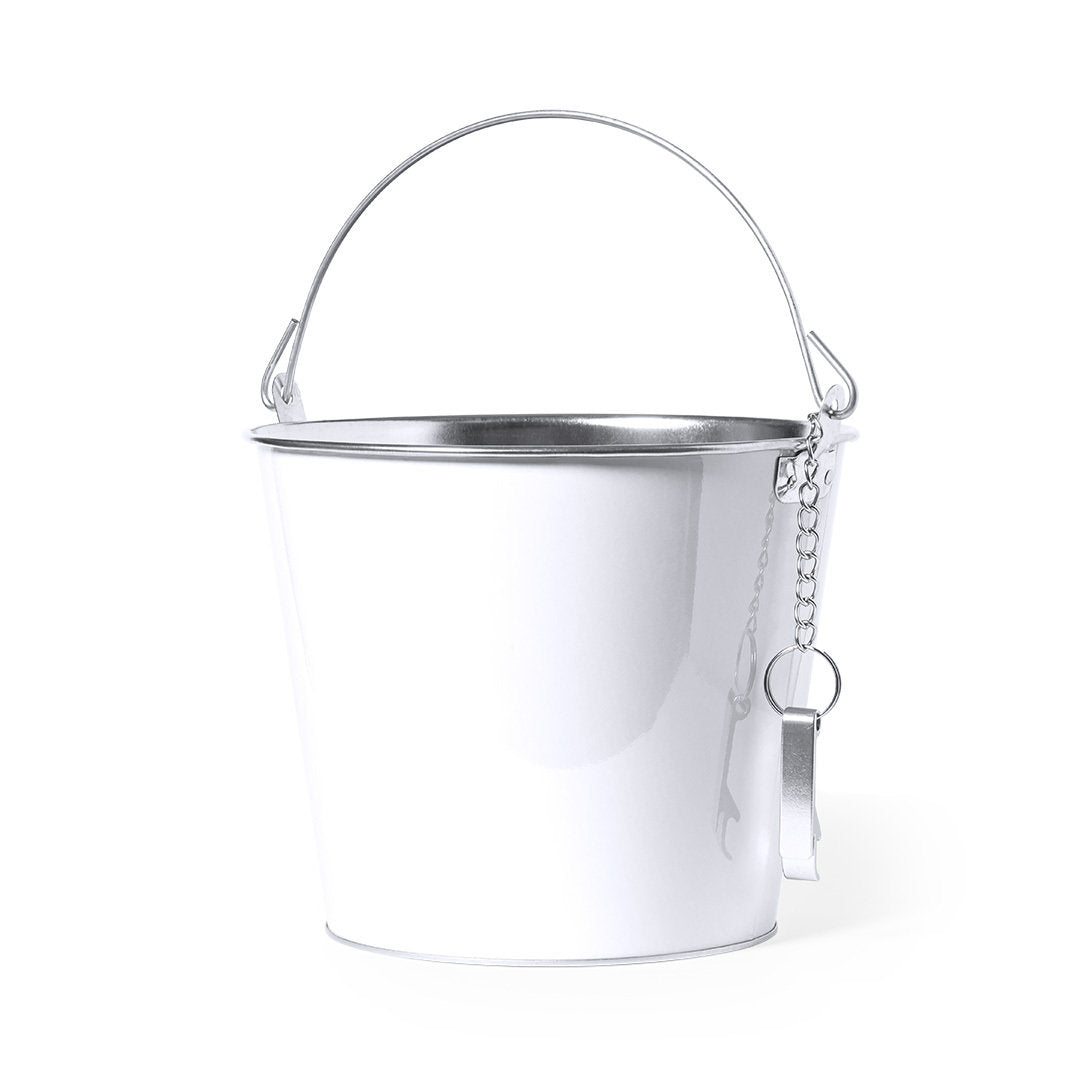 Cubo metálico de 6l de capacidad