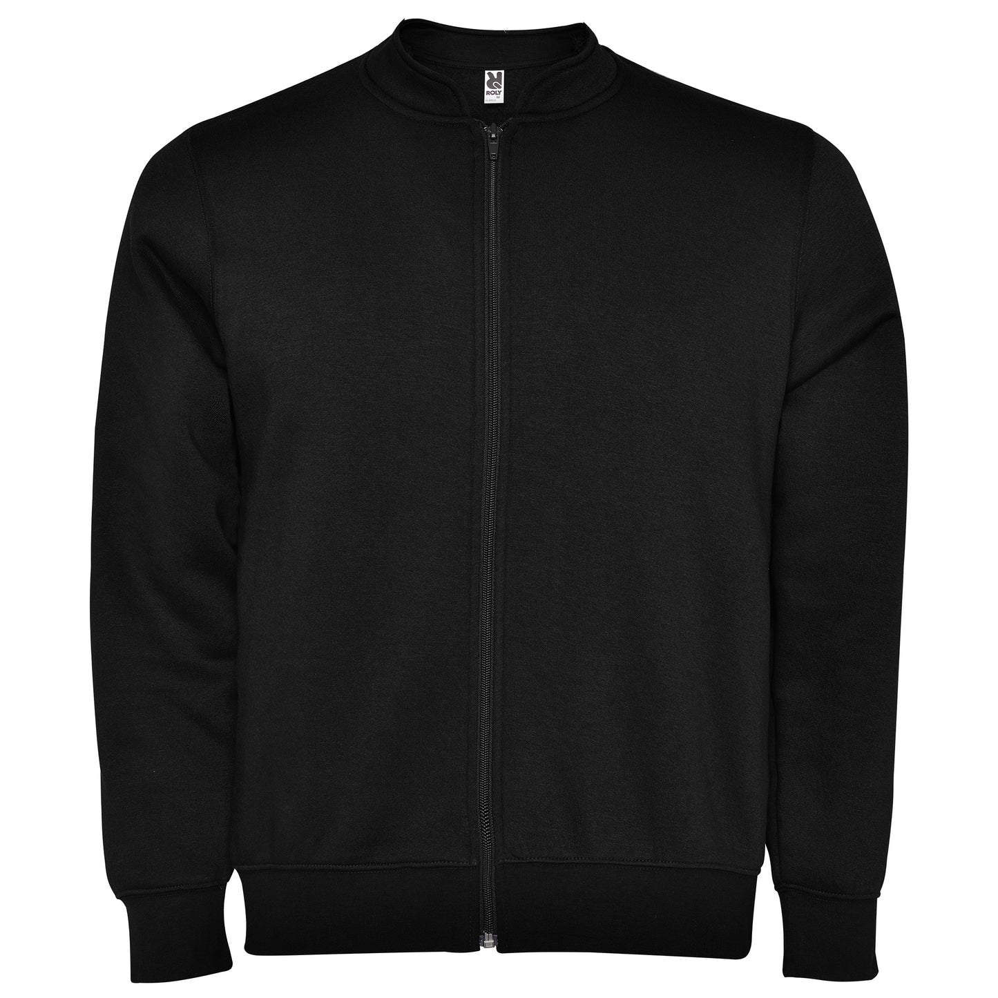 1103 Sudadera de felpa perchada de manga larga con cuello Mao.