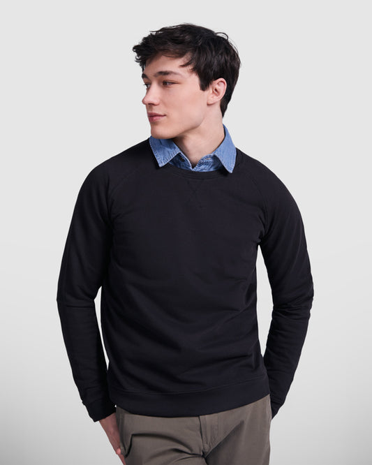 Sudadera de algodón de manga entallada ANNAPURNA