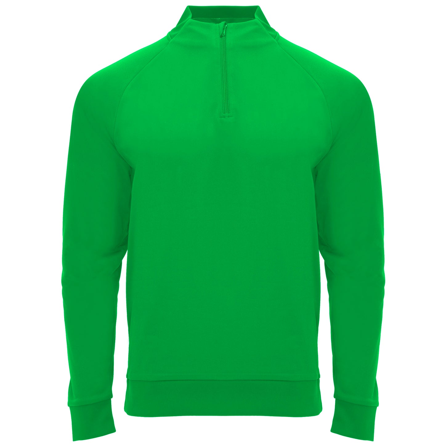 1115 Sudadera cuello con cremallera. (Adulto y niño).