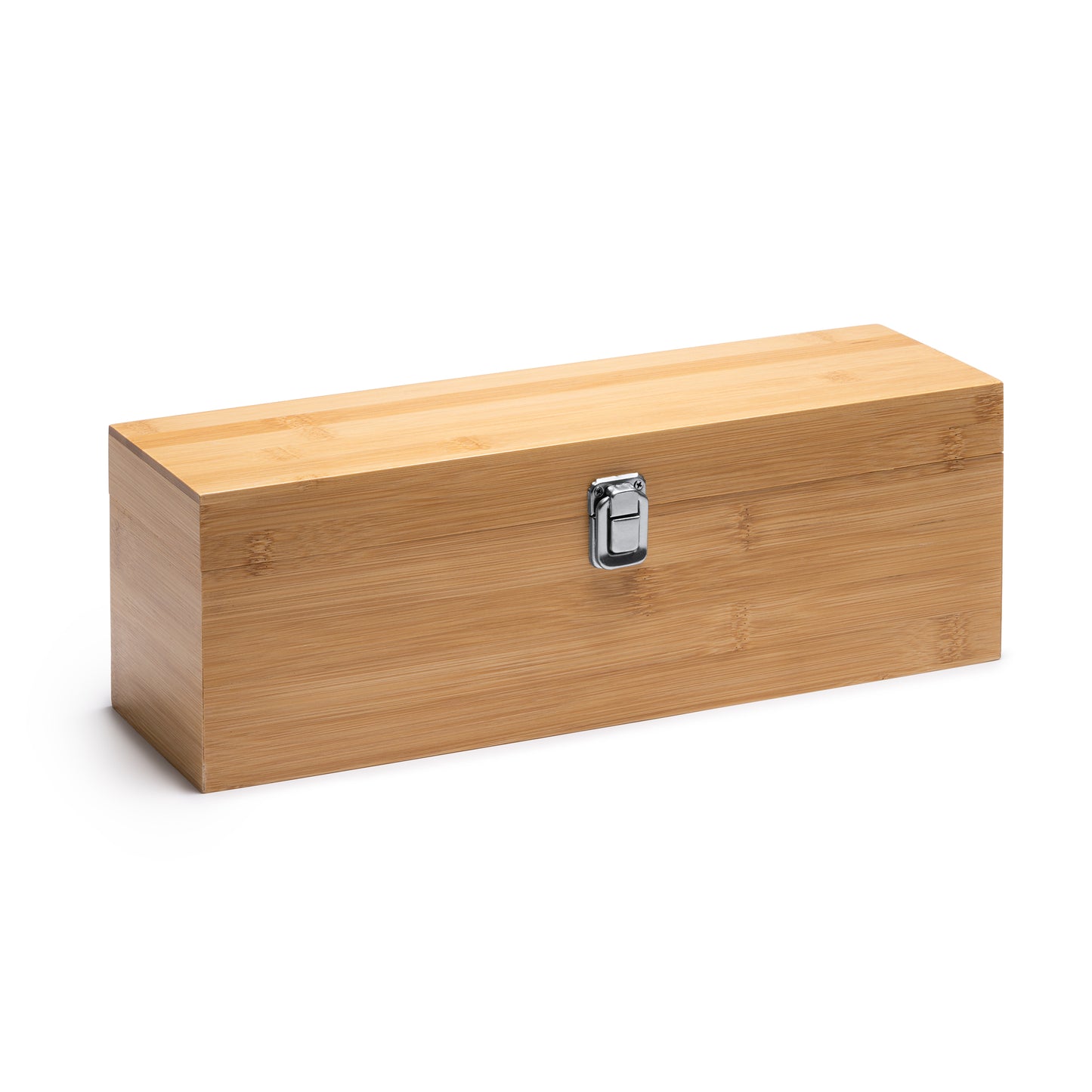 El estuche para botella de vino elaborado de madera