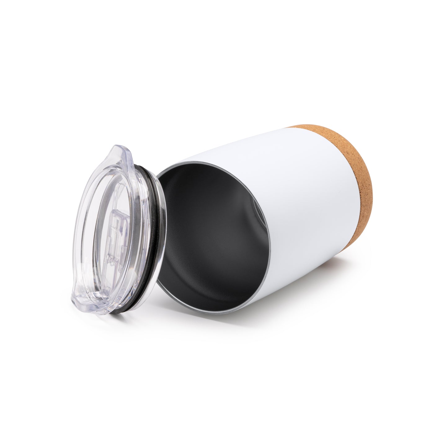 Vaso de acero inoxidable 304 reciclado. Con una capacidad de 350 ml.