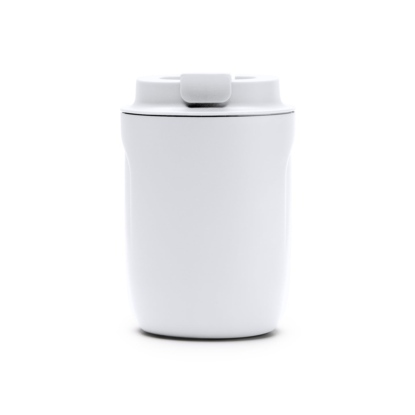 Vaso térmico de acero inoxidable 304 de doble pared. Con una capacidad de 250 ml.