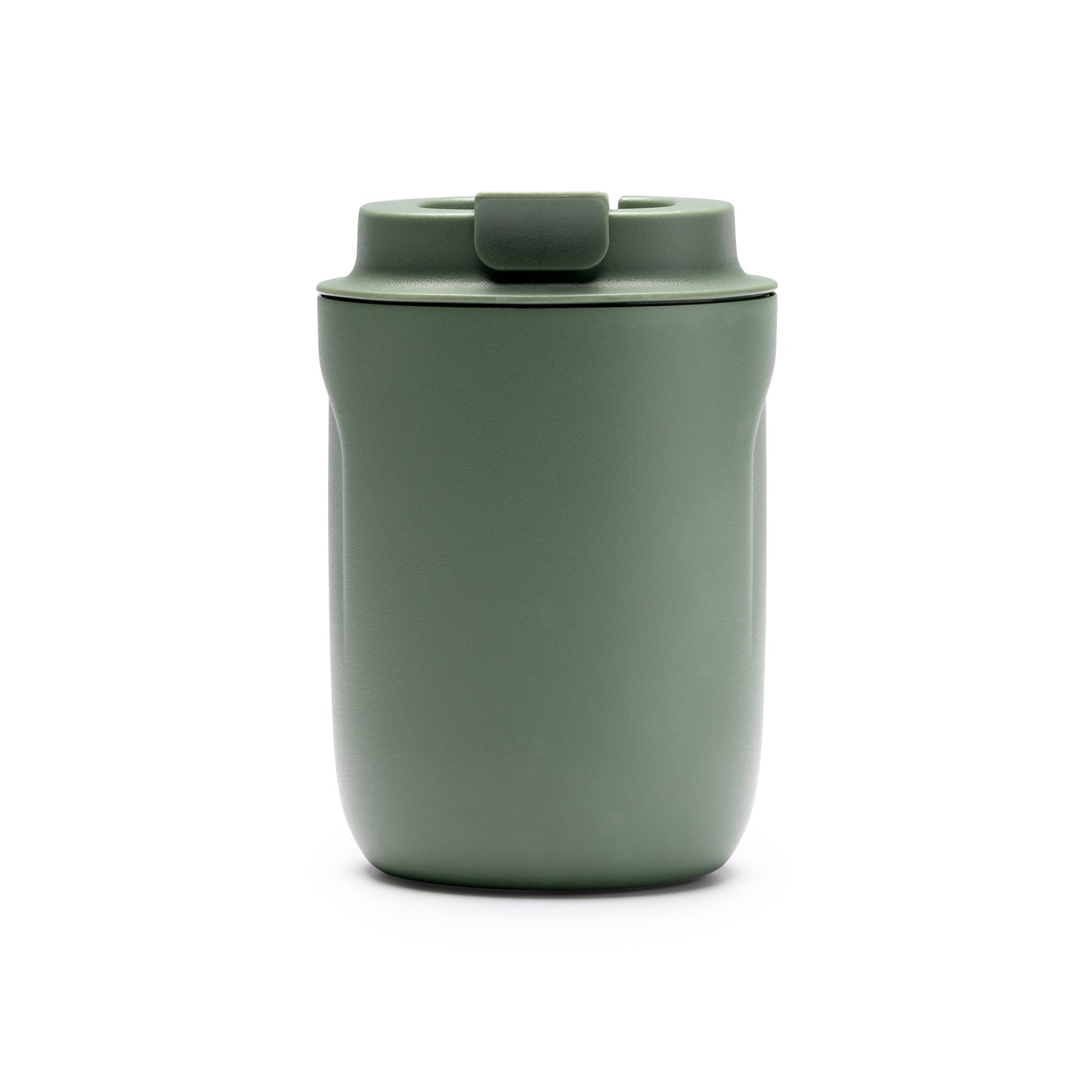 Vaso térmico de acero inoxidable 304 de doble pared. Con una capacidad de 250 ml.