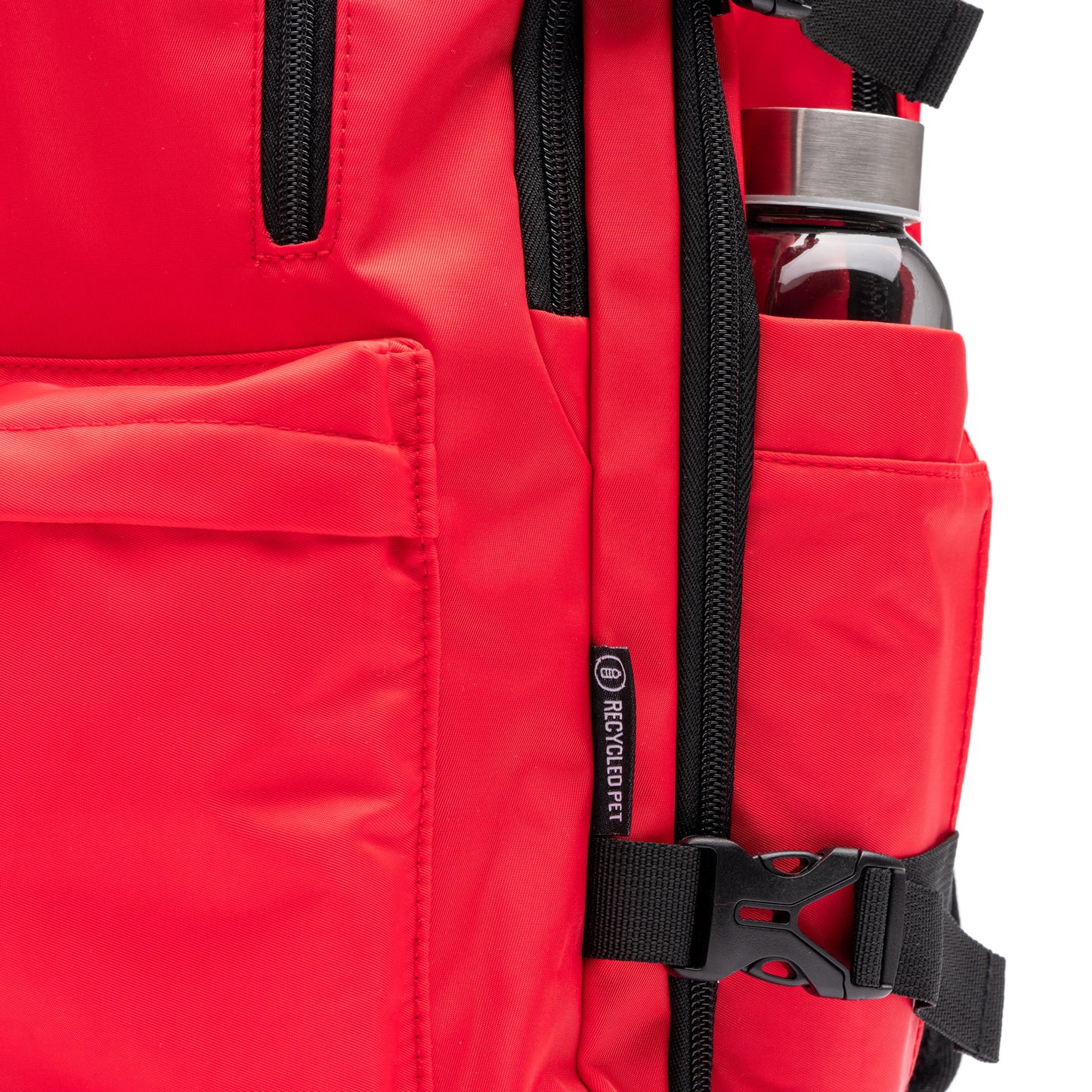 Mochila de viaje para cabina realizada en políester reciclado RPET