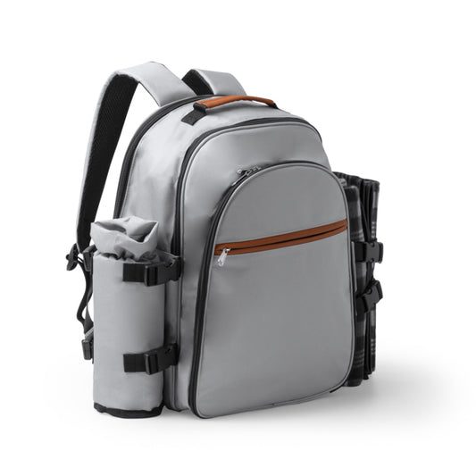 Mochila picnic realizada en políester reciclado RPET