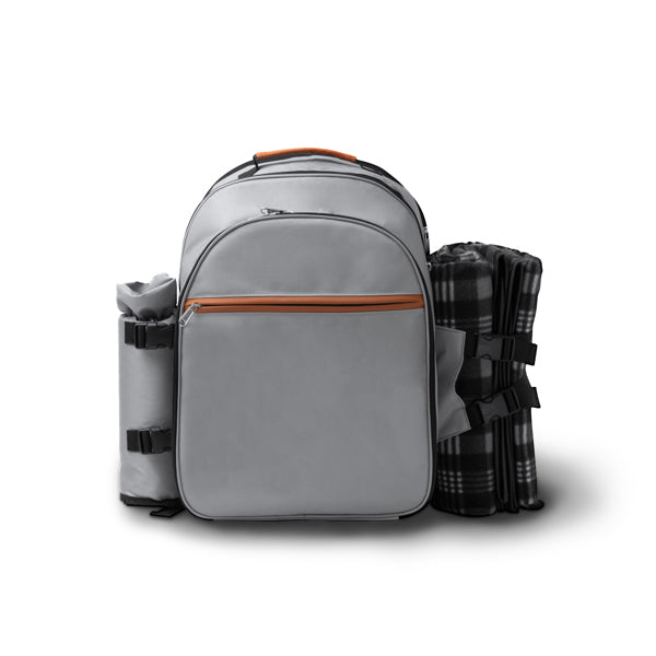 Mochila picnic realizada en políester reciclado RPET