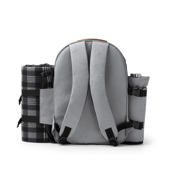Mochila picnic realizada en políester reciclado RPET