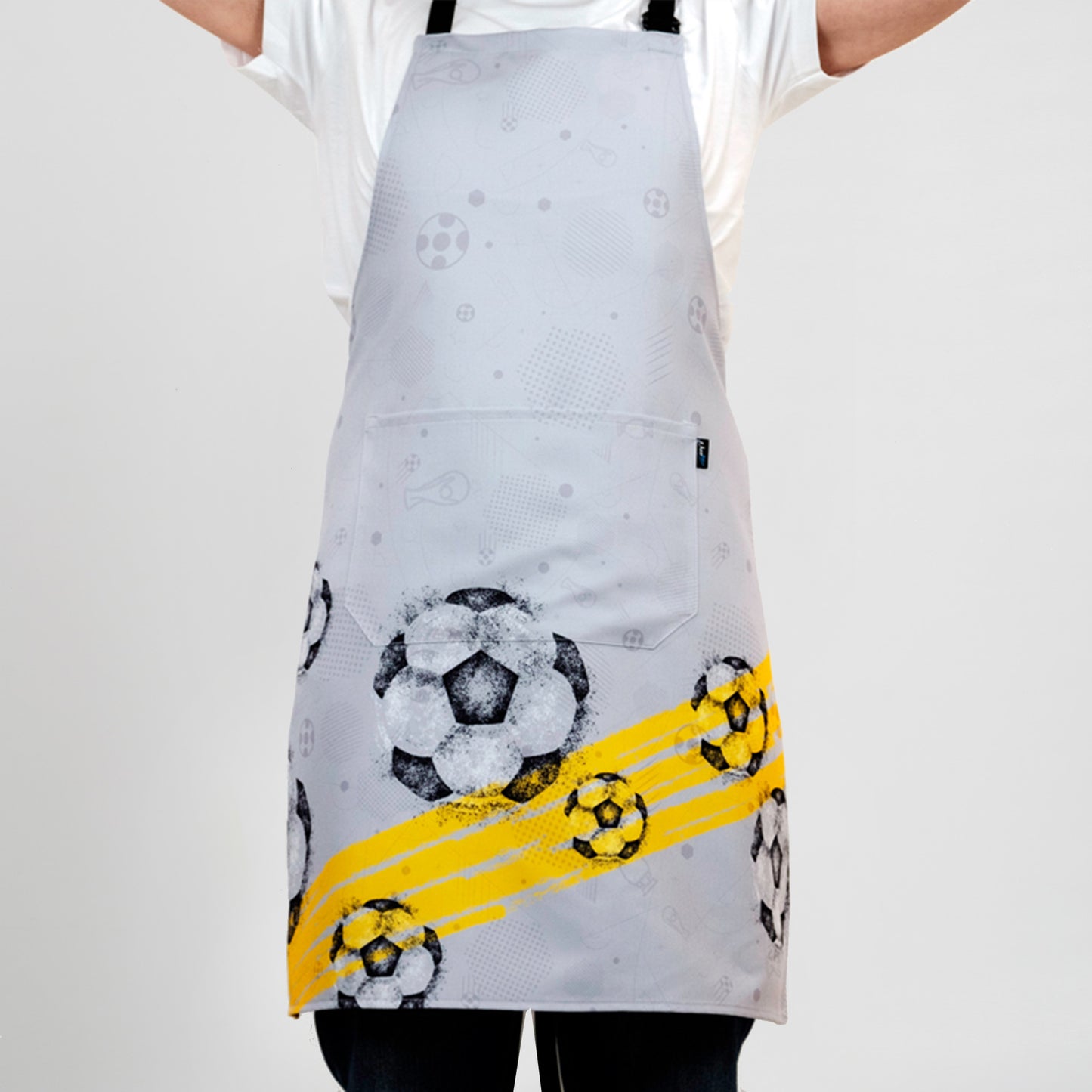 DELANTAL CON PETO FUTBOL