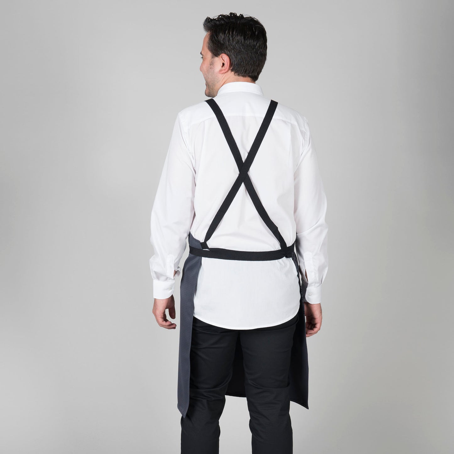 DELANTAL CON PETO GOURMET ESTAMPADO 92X75 CM