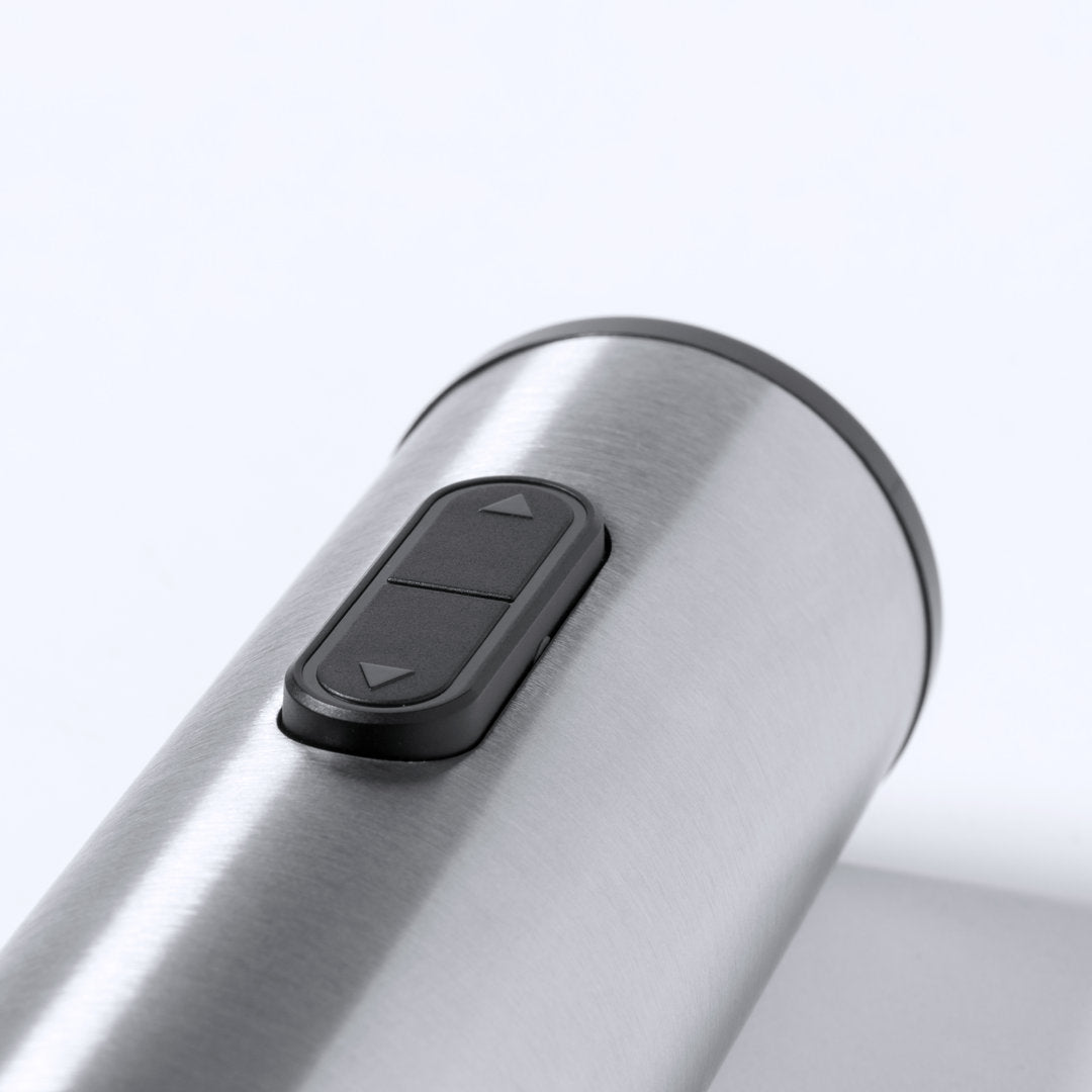 Sacacorchos eléctrico fabricado en acero inox y resistente ABS