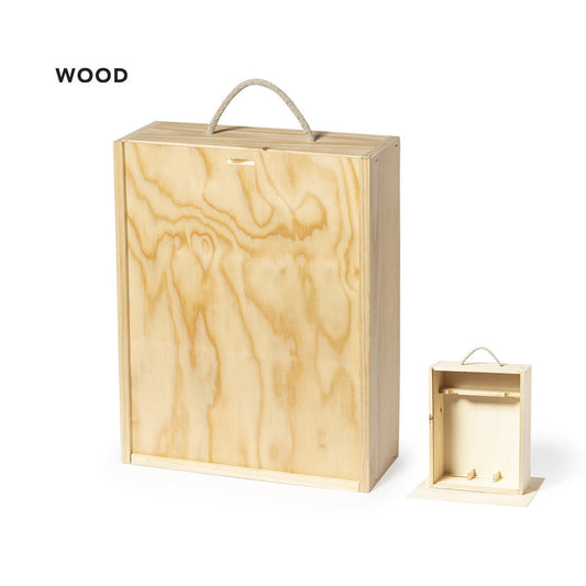 Caja de presentación premium para 2 botellas