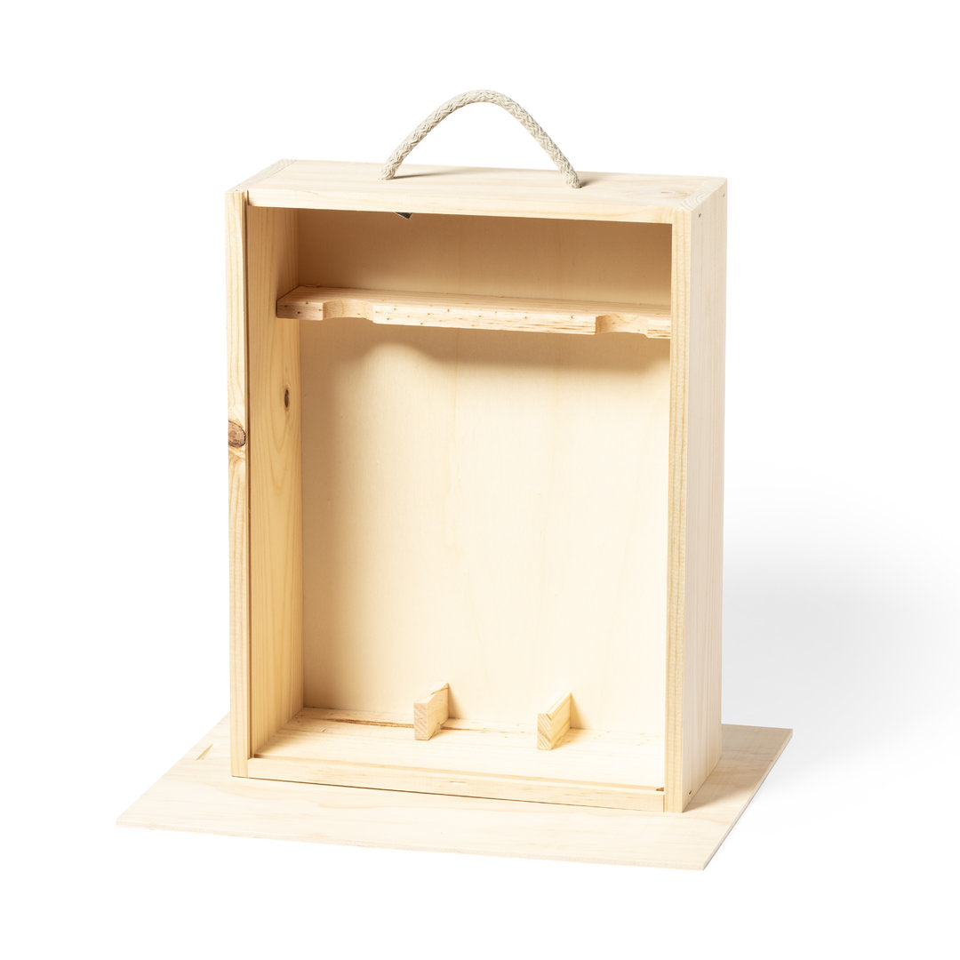 Caja de presentación premium para 2 botellas