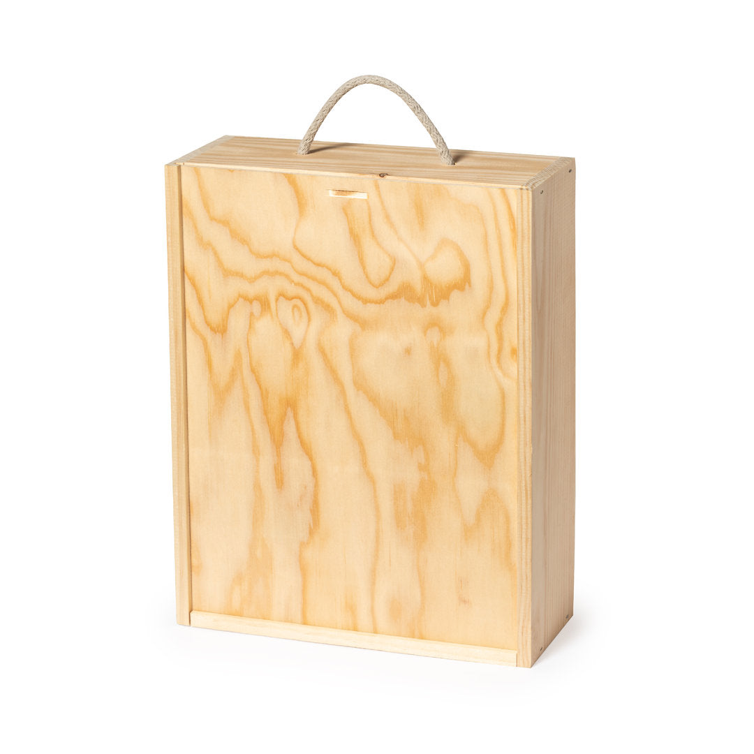 Caja de presentación premium para 2 botellas