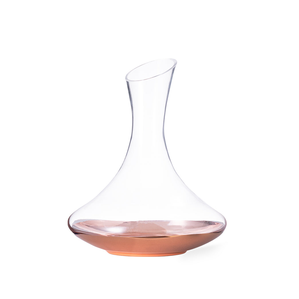 Elegante set de vinos fabricado en cristal.