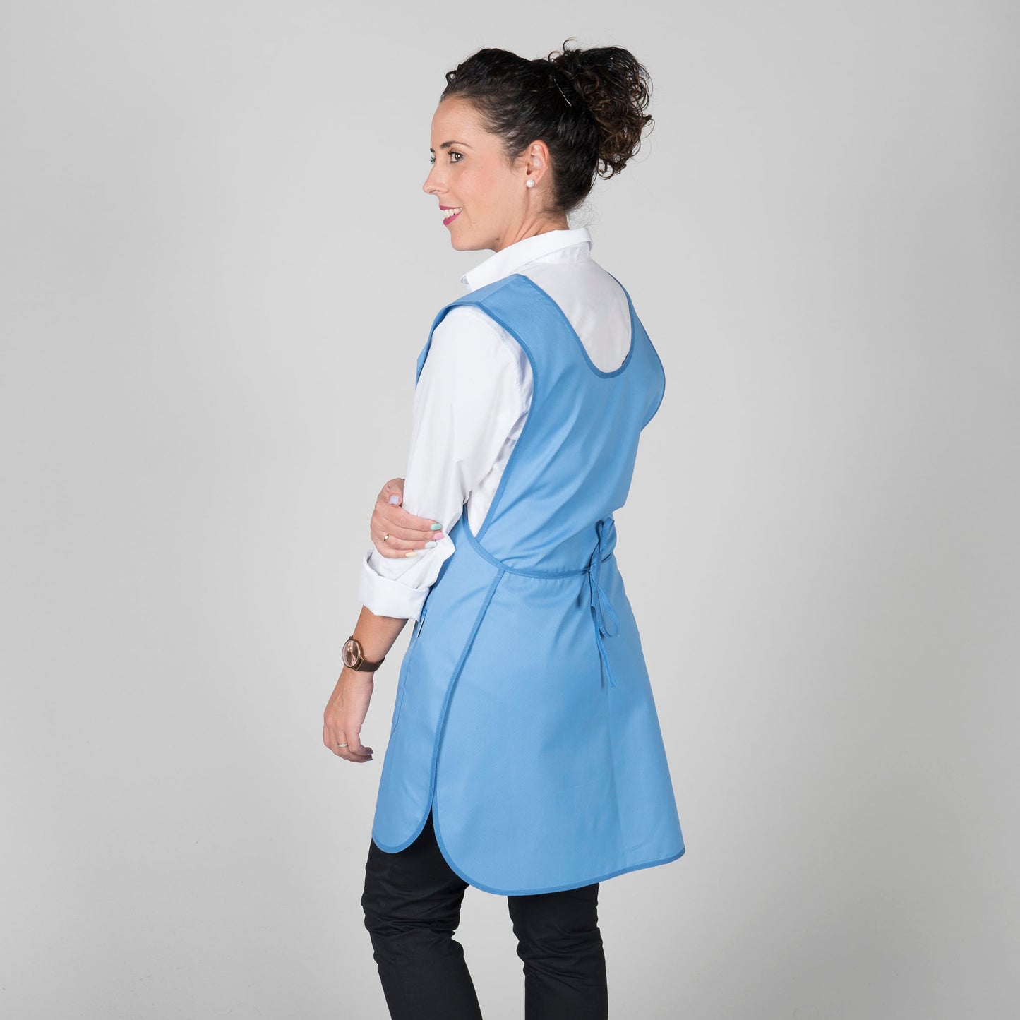 CASULLA SARGA O VICHY CON BOLSILLO