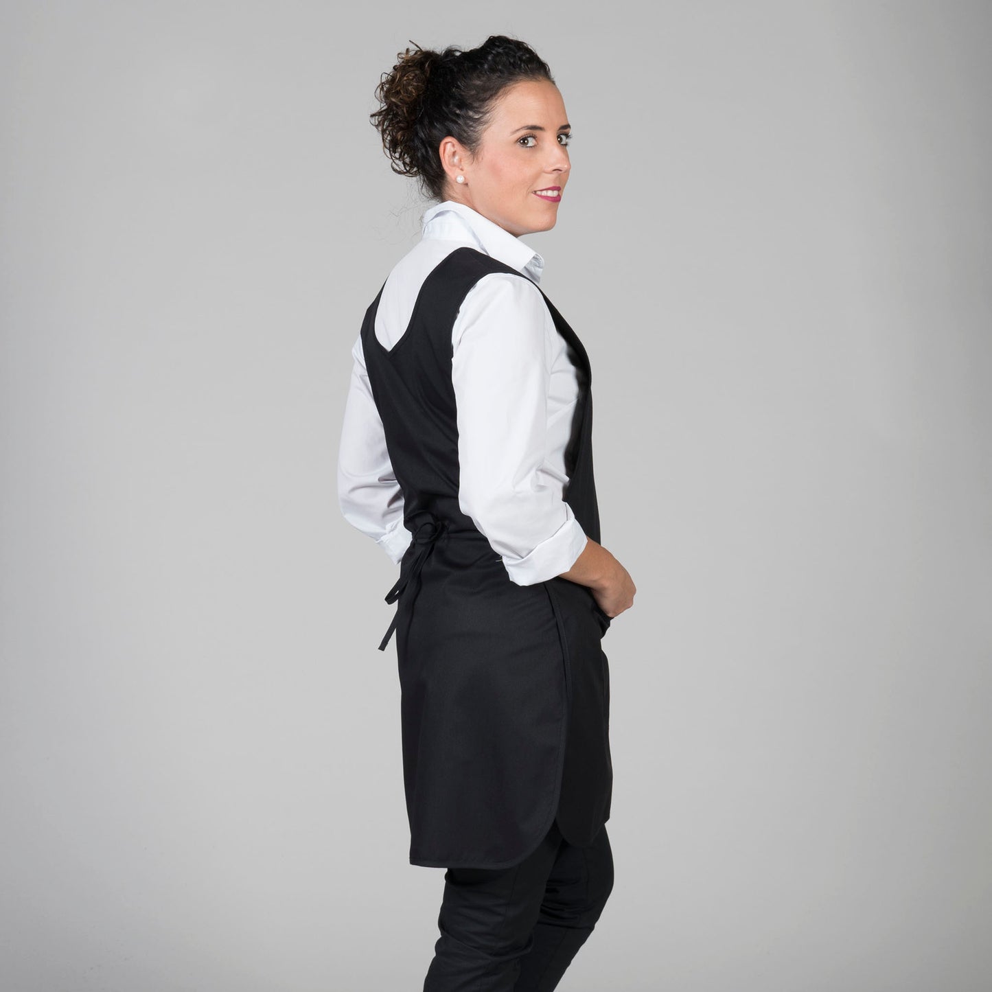 CASULLA CON BOLSILLO SARGA POLIESTER REVERSIBLE