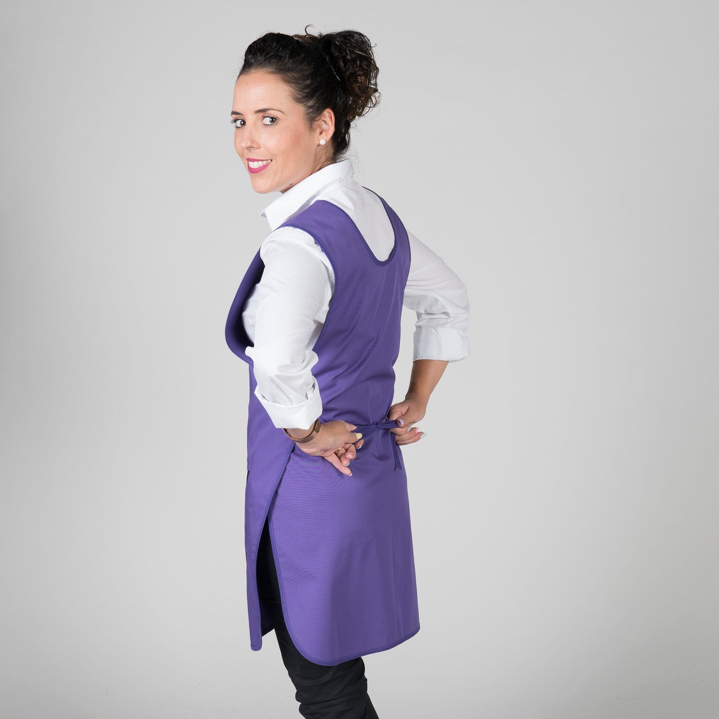 CASULLA CON BOLSILLO SARGA POLIESTER REVERSIBLE