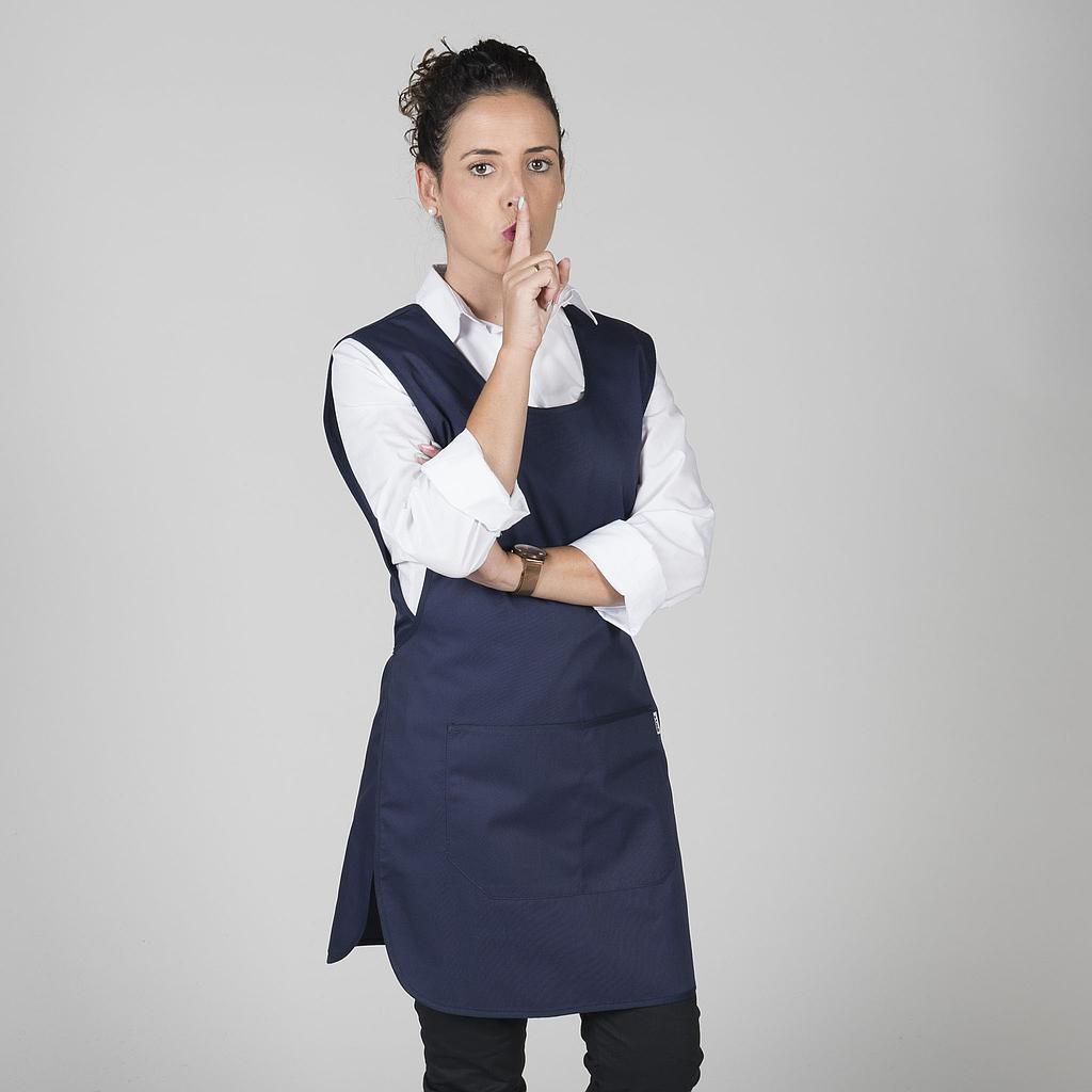 CASULLA CON BOLSILLO SARGA POLIESTER REVERSIBLE