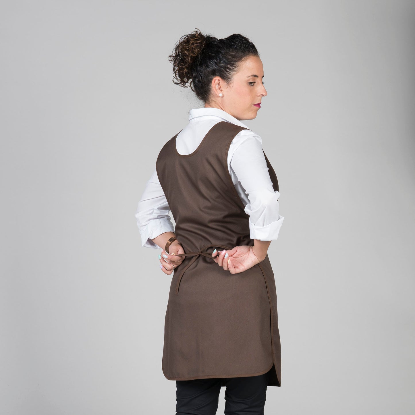 CASULLA CON BOLSILLO SARGA POLIESTER REVERSIBLE