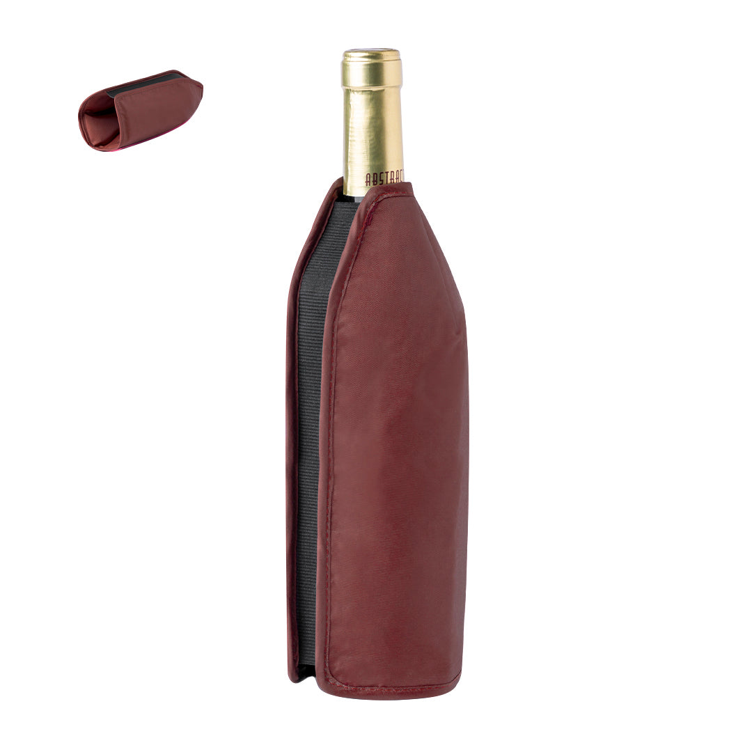 Enfriador de botellas de práctico diseño. Adaptable a cualquier tipo de botella