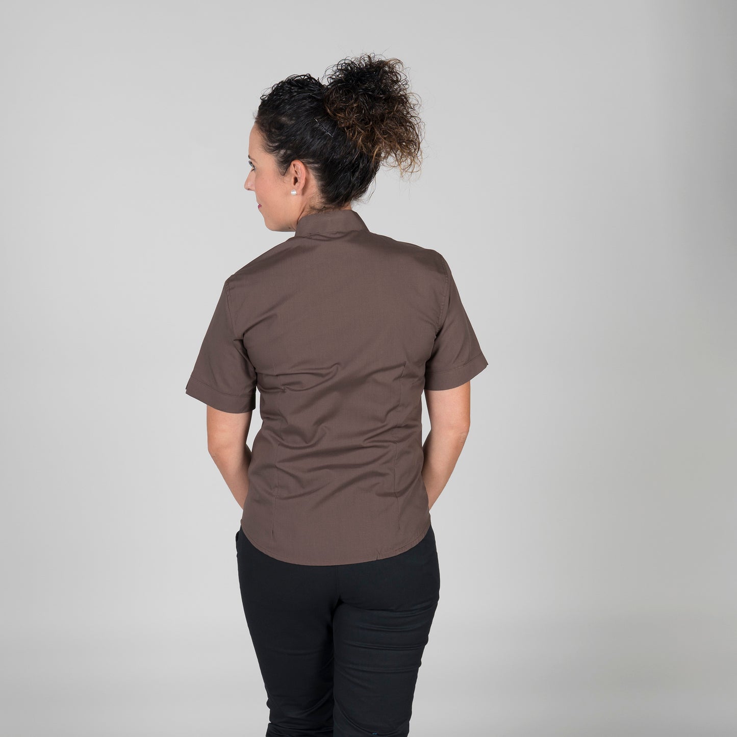 BLUSA MUJER C/MAO M/CORTA