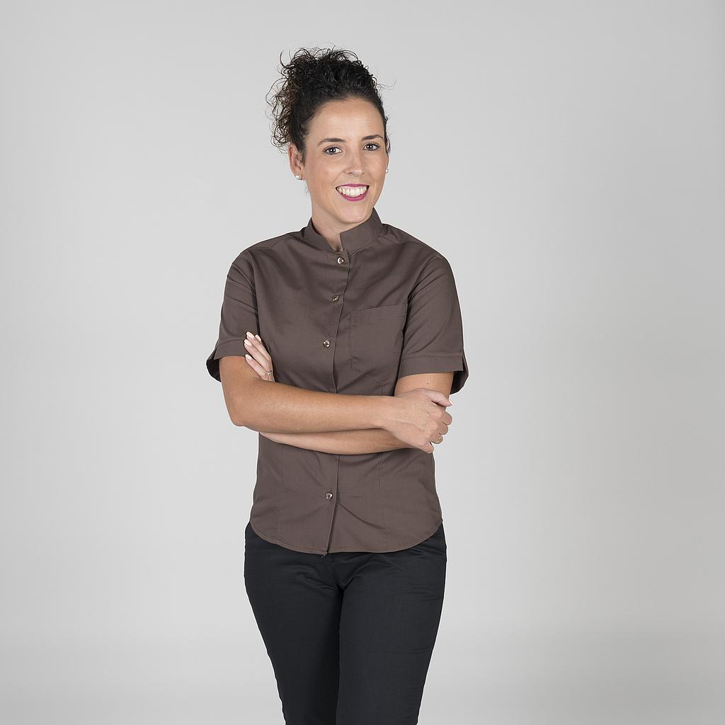 BLUSA MUJER C/MAO M/CORTA