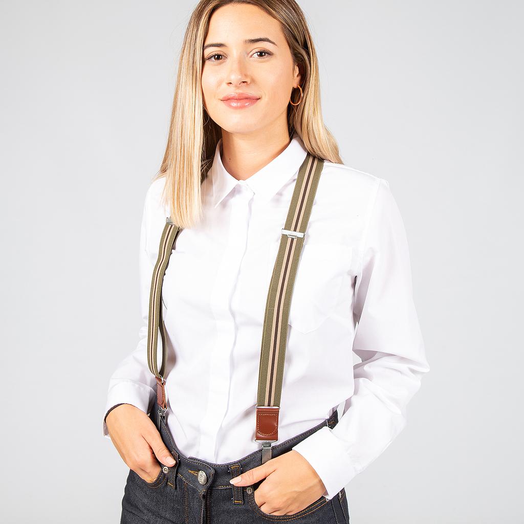 TIRANTE 30MM ELASTICO UNISEX (4 PINZAS)