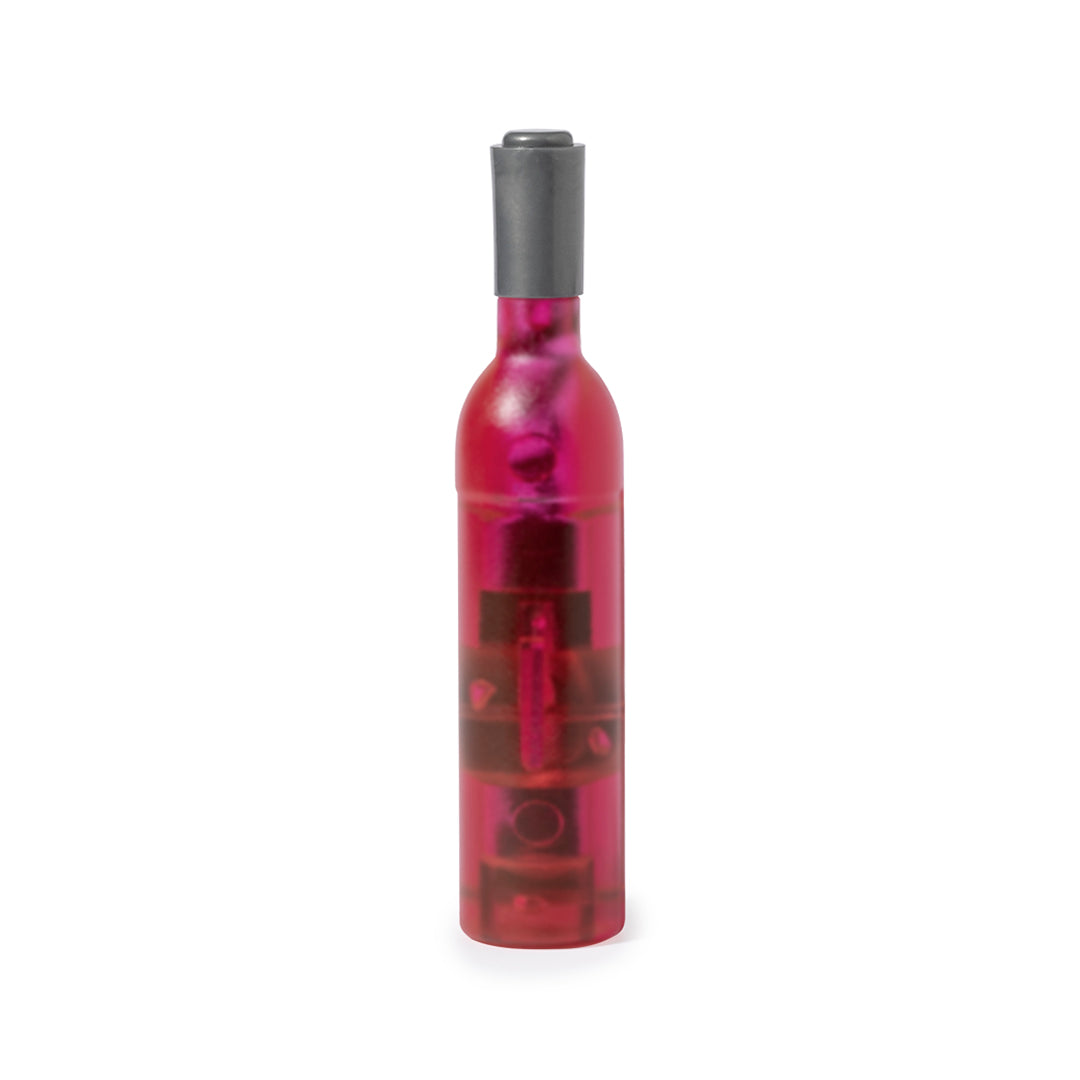 Divertido sacacorchos magnético con forma de botella de vino.