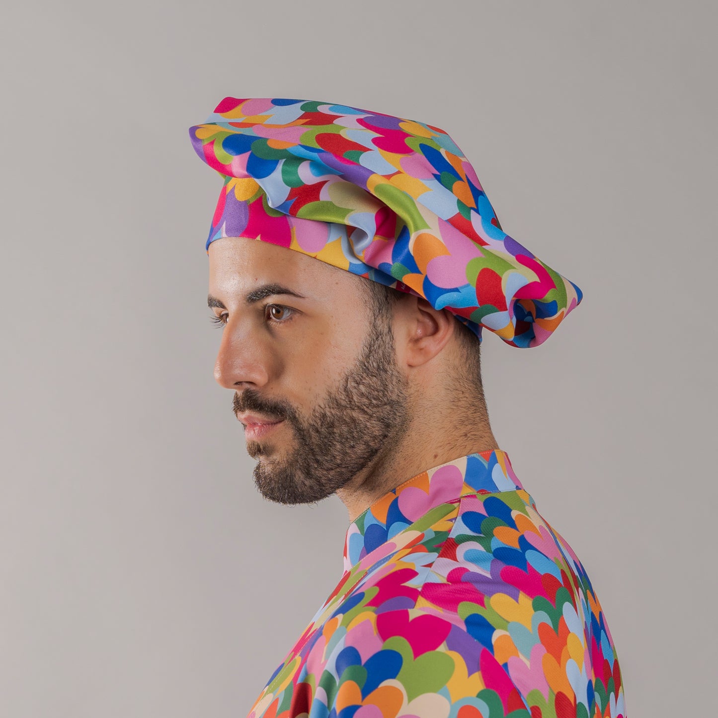 GORRO GRAN CHEF HEART ALGODON AGATHA