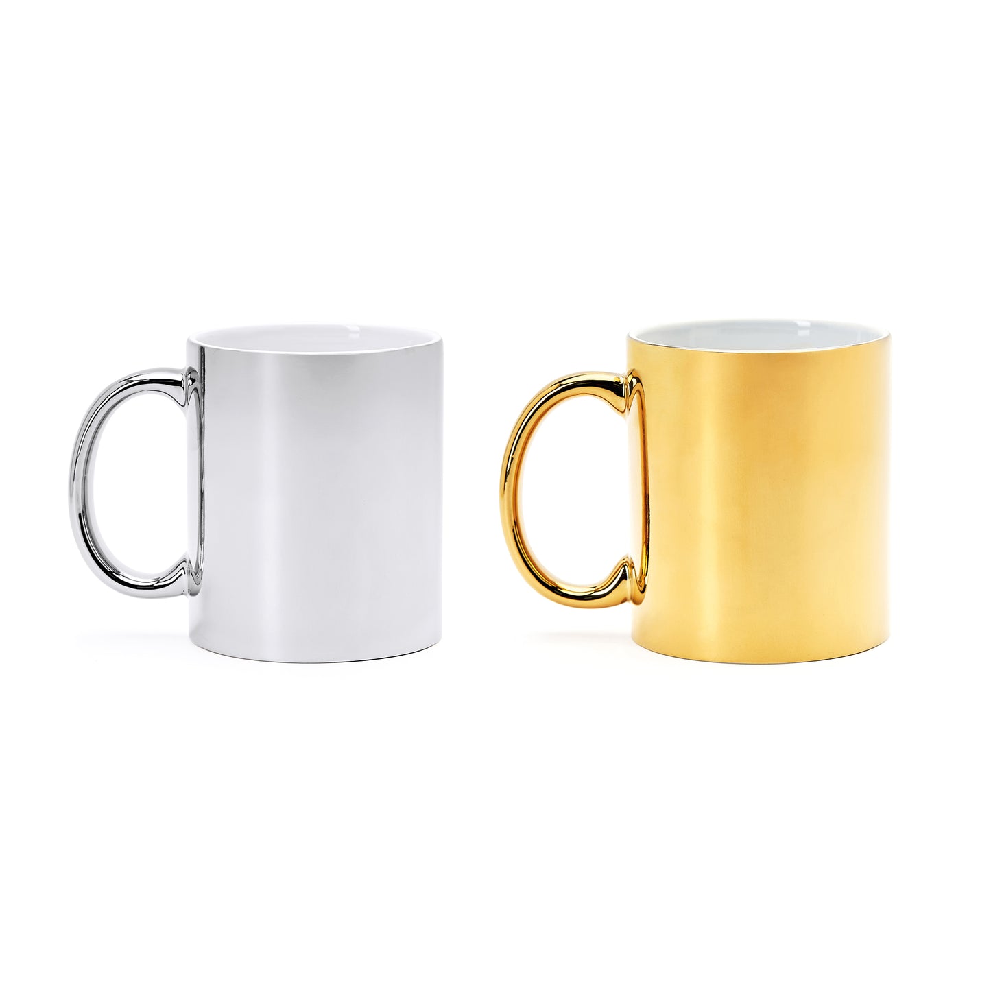 Taza de cerámica de 350 ml con diseño en acabado brillo