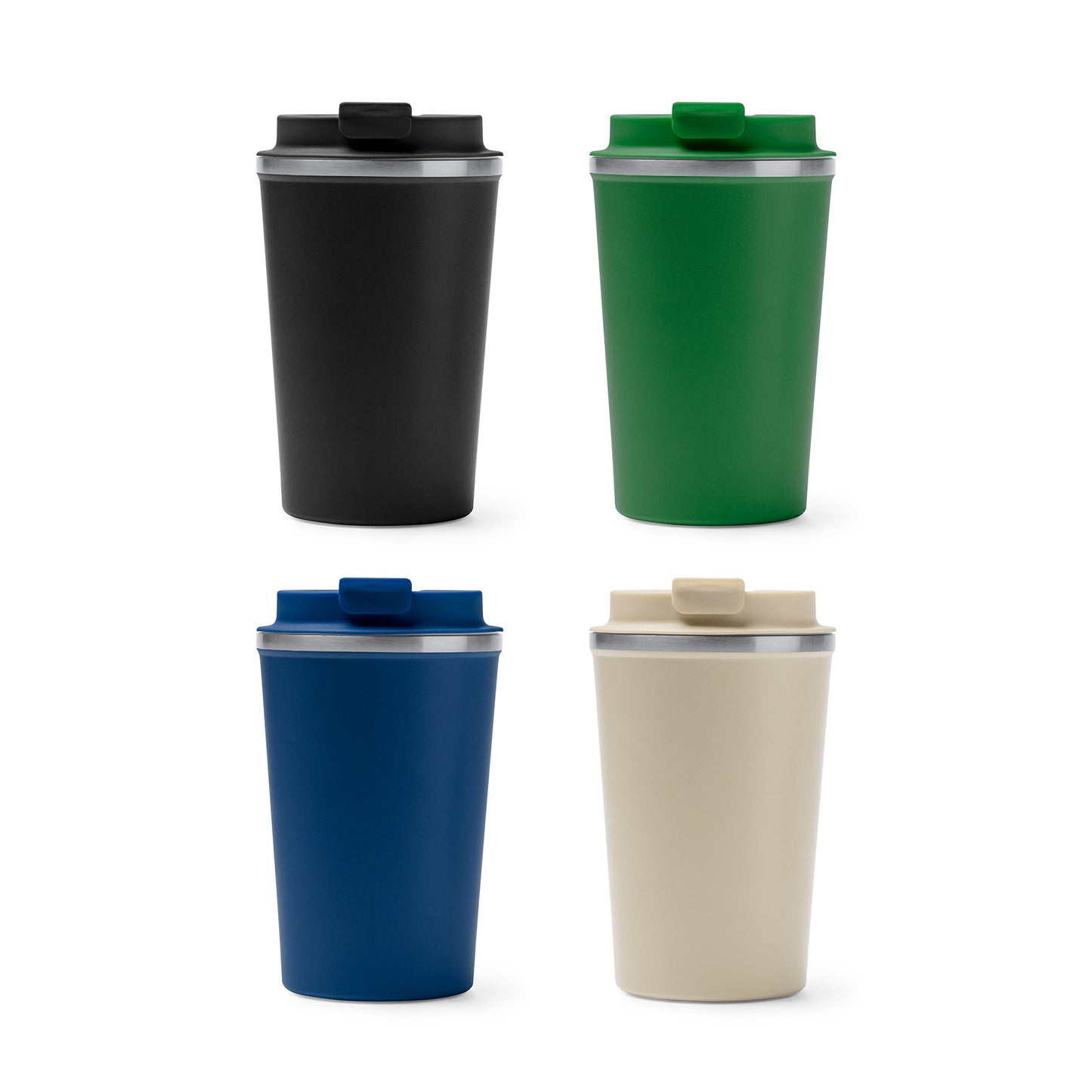 Vaso térmico de acero inoxidable 304 de doble pared. Capacidad de 450 ml.