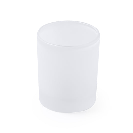 Vaso de cristal borosilicato efecto hielo especial sublimación.