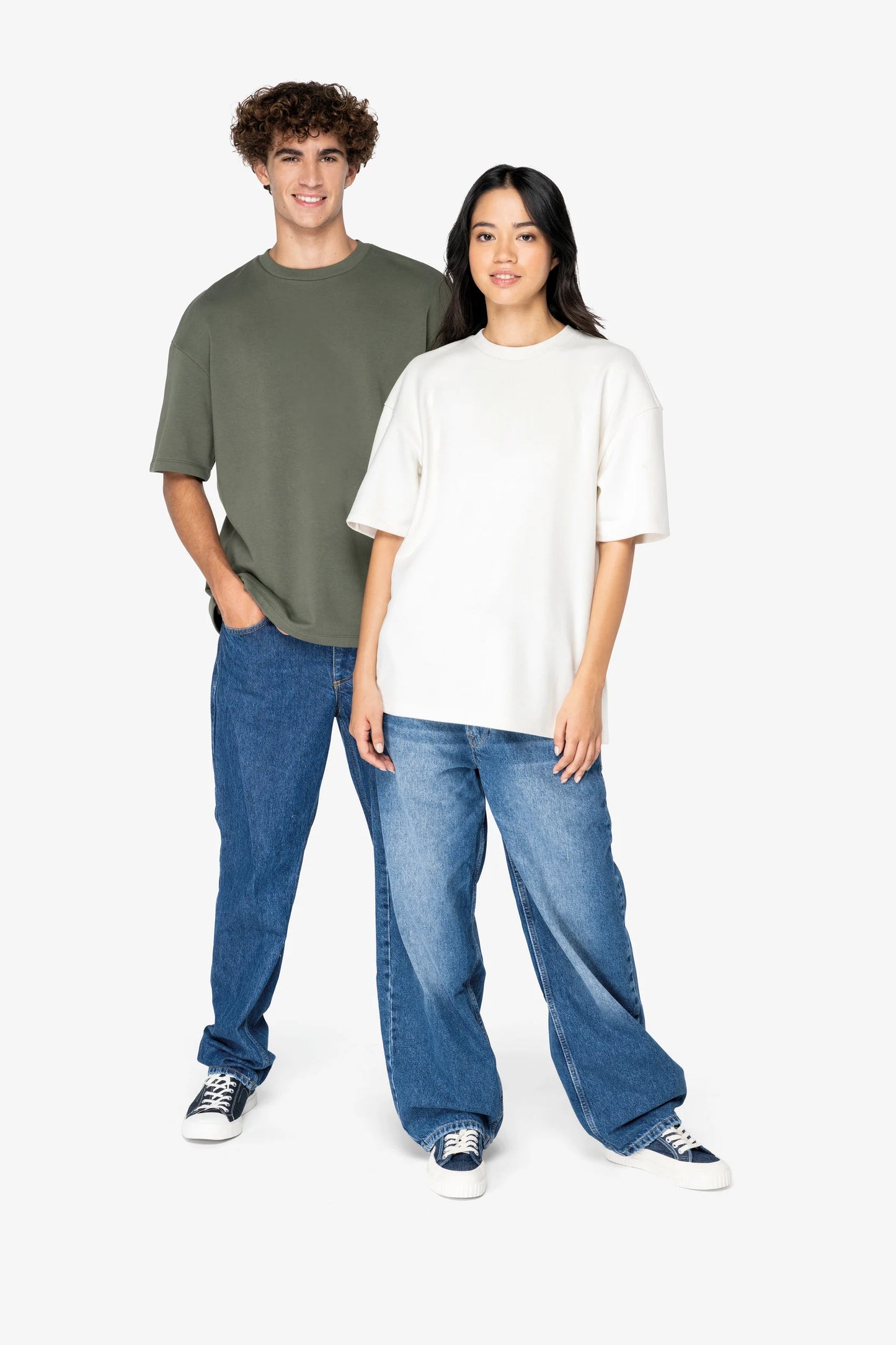 Camiseta ecorresponsable oversize French Terry unisex