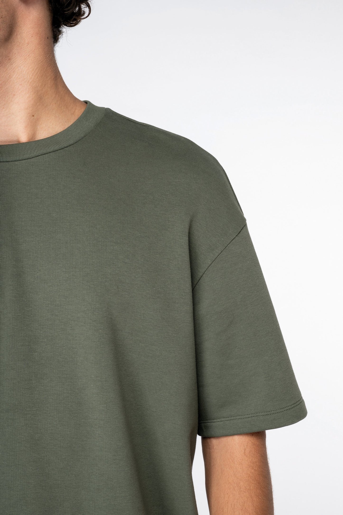 Camiseta ecorresponsable oversize French Terry unisex