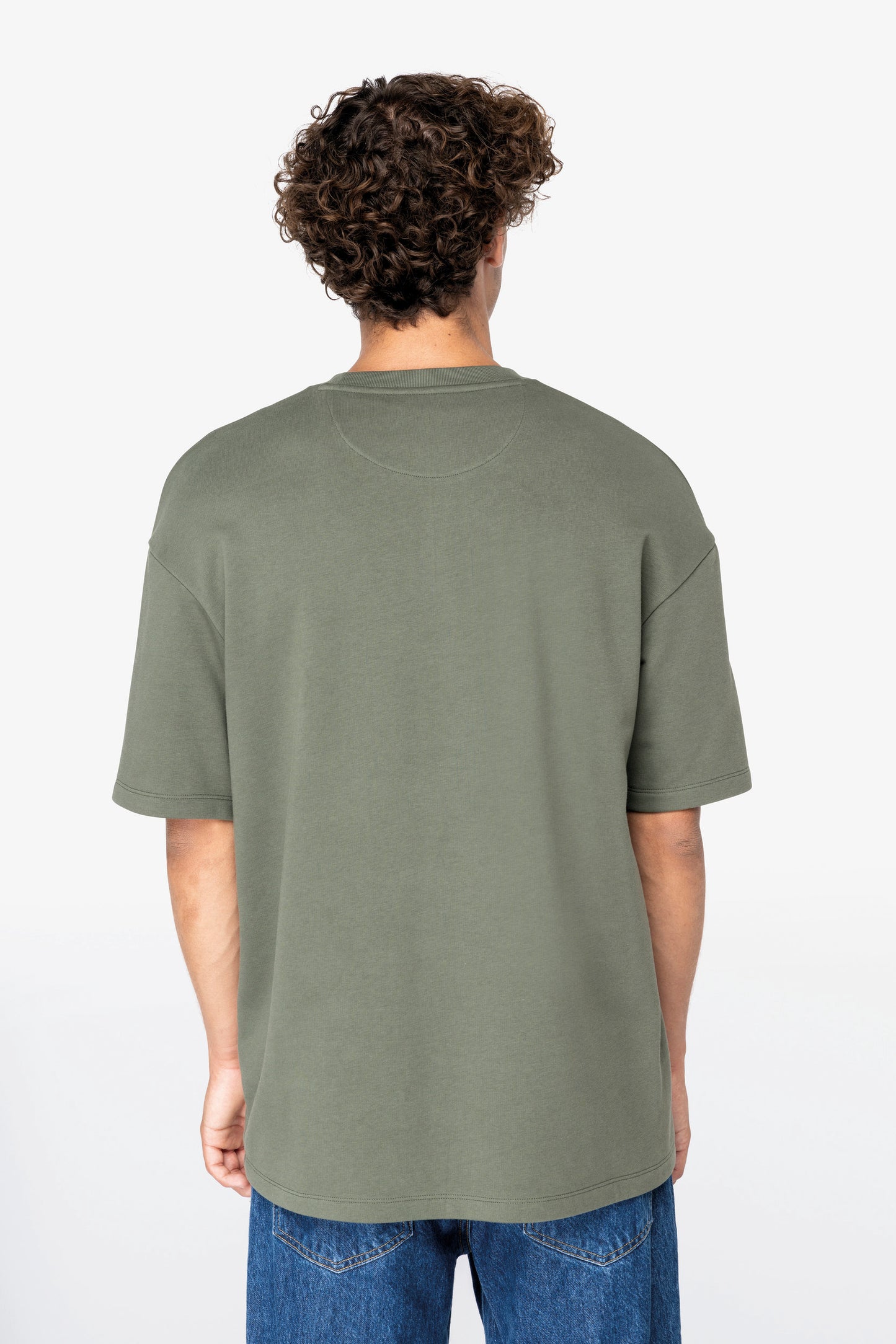 Camiseta ecorresponsable oversize French Terry unisex