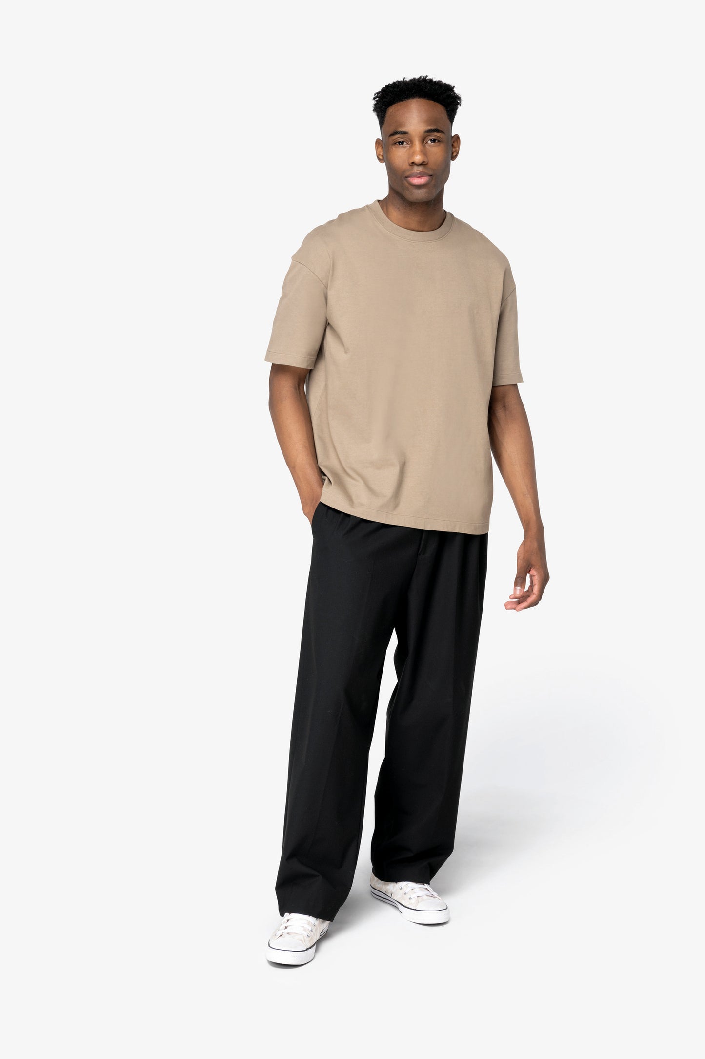 Camiseta ecorresponsable oversize hombre