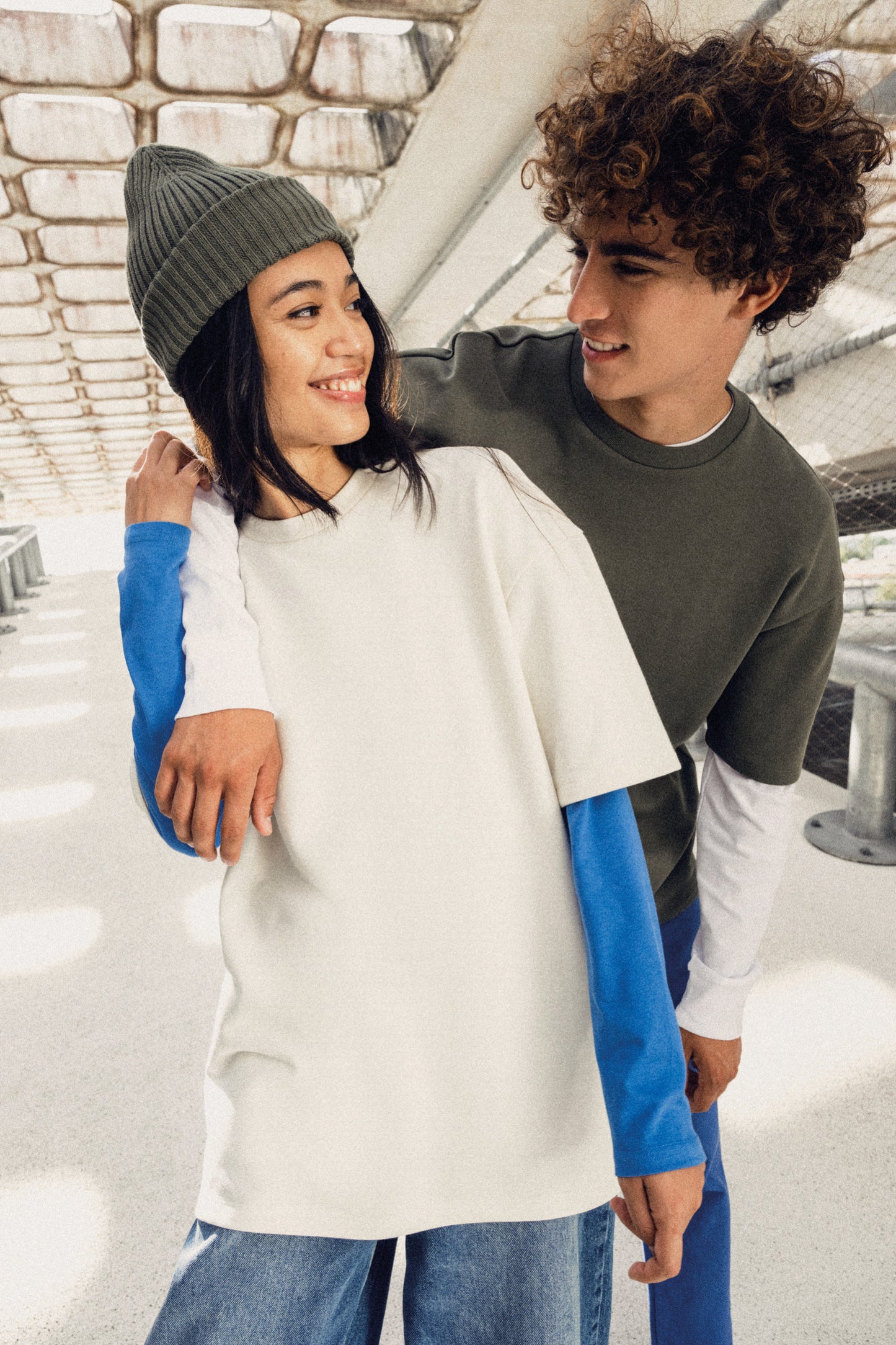 Camiseta ecorresponsable oversize French Terry unisex