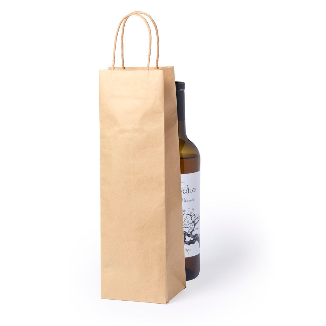 Bolsa en papel de acabado natural de 100g/m2