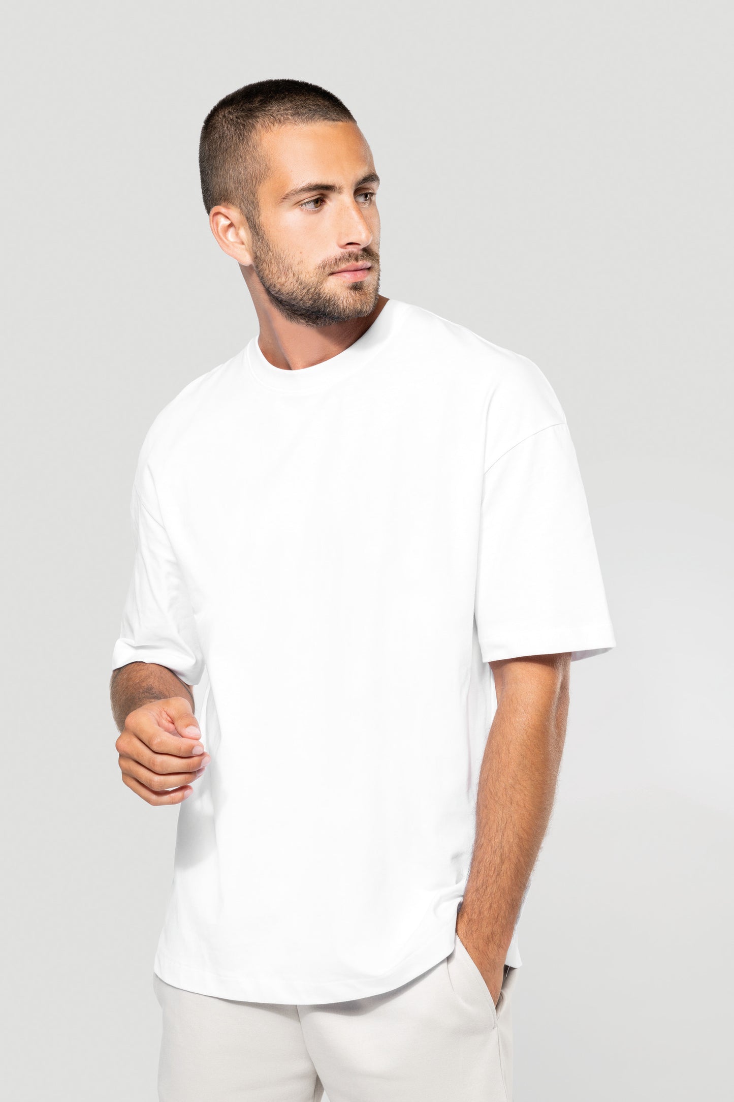 Camiseta oversize manga corta unisex