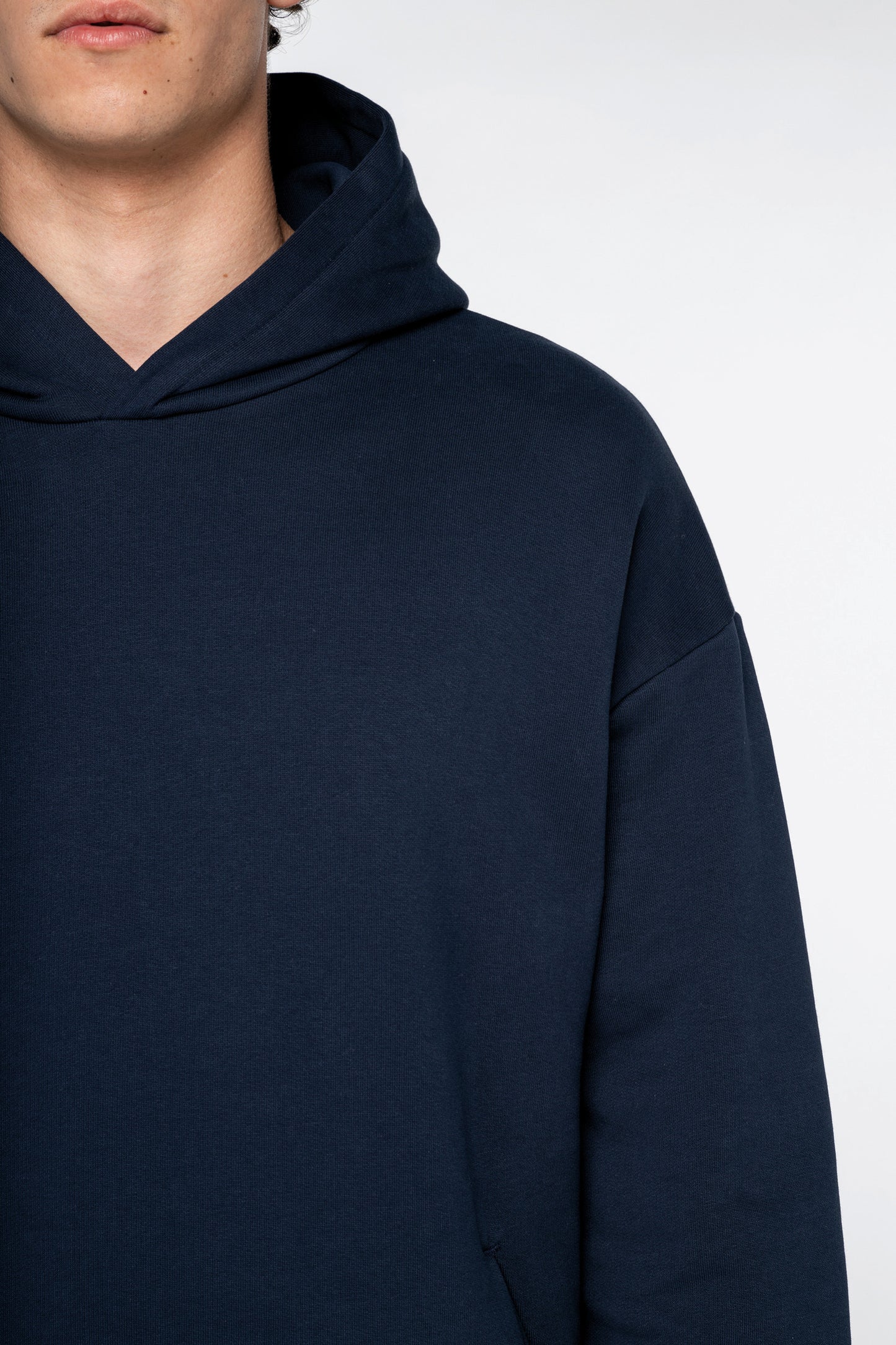 Sudadera ecorresponsable con capucha oversize unisex