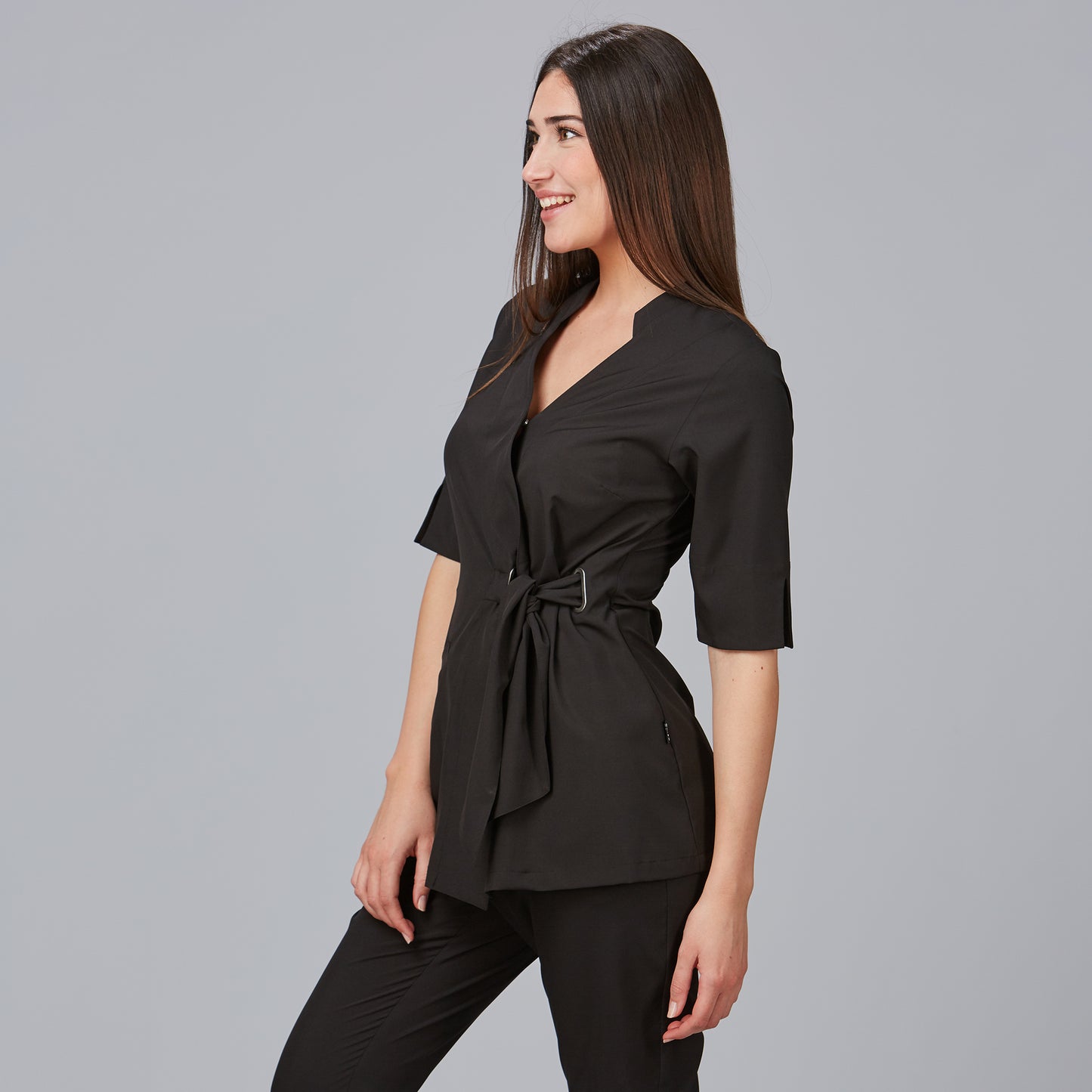 BLUSA CRUZADA MUJER BUGULA