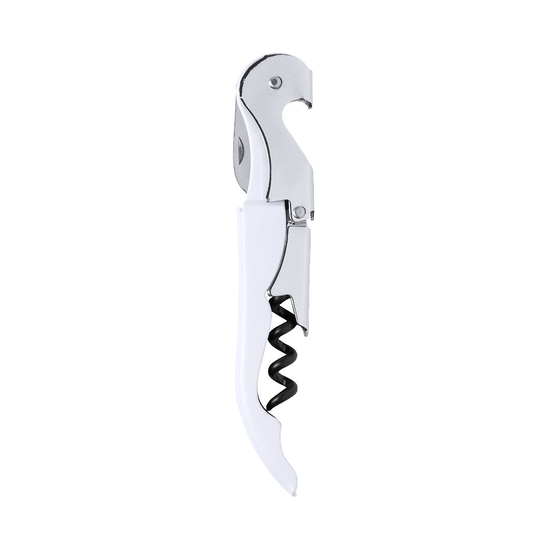 Sacacorchos premium en acero inox. De dos tiempos